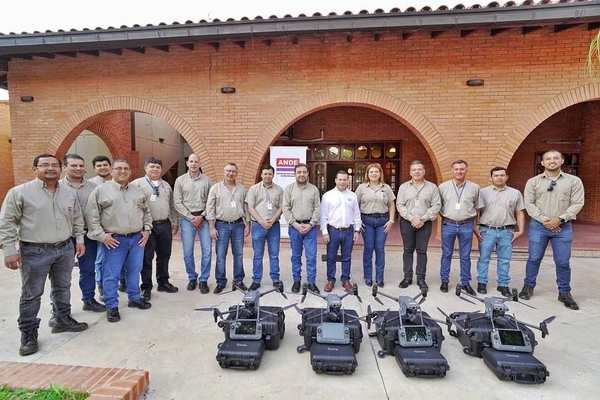 ANDE utilizará drones de alta tecnología para combatir pérdidas eléctricas