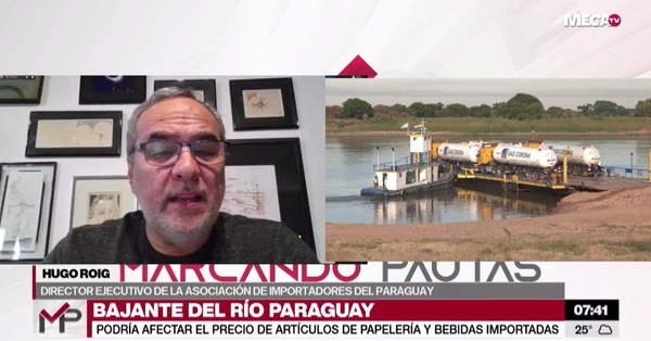 Afirman que bajante del río está afectando bastante al sector importador - Megacadena - Diario Digital