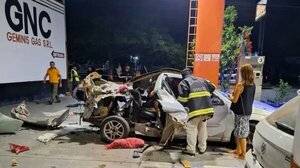 Argentina: estaba cargando gas y le explotó el auto lleno de cocaína | 1000 Noticias