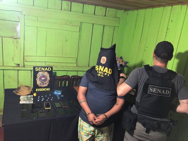 Desbaratan foco de venta de cocaína en Salto del Guairá - Radio Imperio 106.7 FM