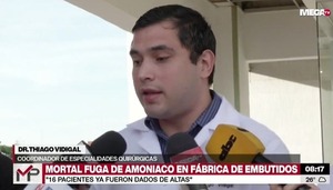Hospitalizados por fuga de amoníaco todavía no están fuera de peligro - Megacadena - Diario Digital