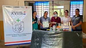 Entregaron medicamentos e insumos de apoyo médico a USF del distrito de Boquerón