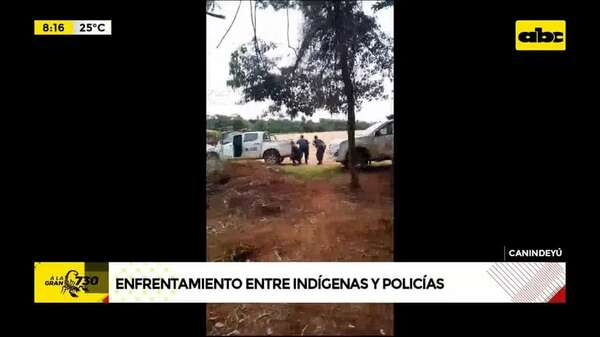 Video: Indígenas armados emboscaron a policías en Canindeyú - ABC Noticias - ABC Color
