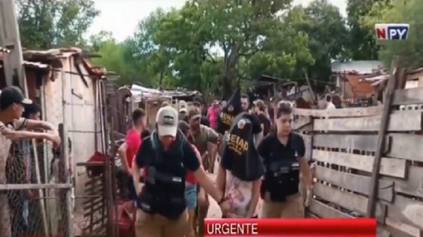 Concepción: Allanamientos antimicrotráfico dejan dos detenidos - Noticias Paraguay