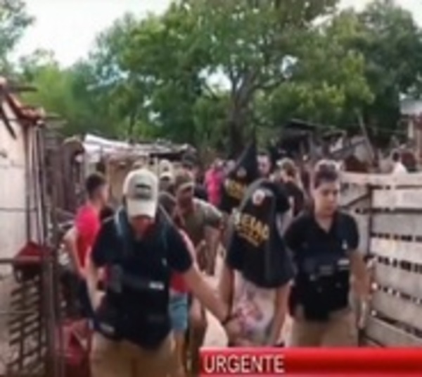 Concepción: Allanamientos antimicrotráfico dejan dos detenidos - Paraguay.com