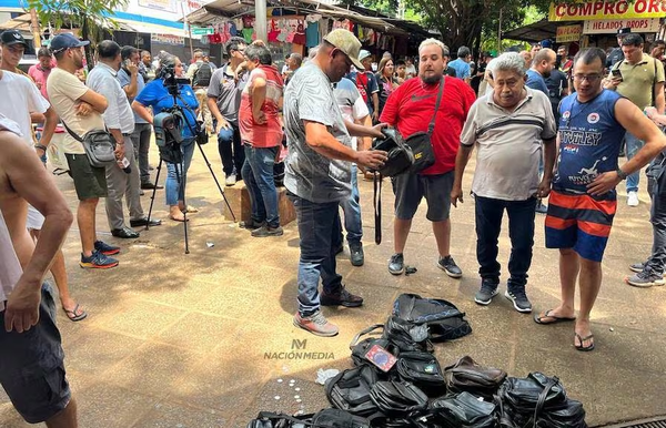 Unos 15 “topos” extrajeron el dinero de los cambistas - Noticiero Paraguay