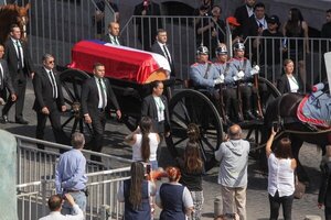 El último adiós a Sebastián Piñera
