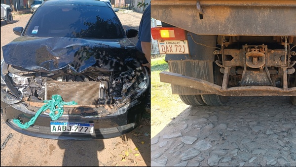 CHOQUE DE VEHICULOS EN LA RUTA 8