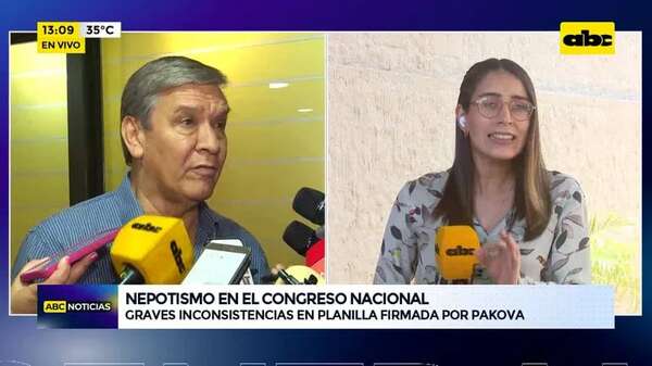 Hijos de Pakova gozan de varios privilegios: ninguno marca asistencia y senador avala los trabajos - ABC Noticias - ABC Color