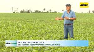 Video: uso de tierra de diatomea para control de plagas  - ABC Rural - ABC Color