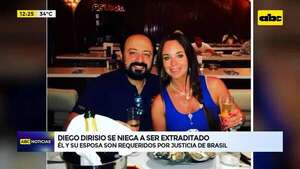 Video: Diego Dirisio se niega a ser extraditado - ABC Noticias - ABC Color