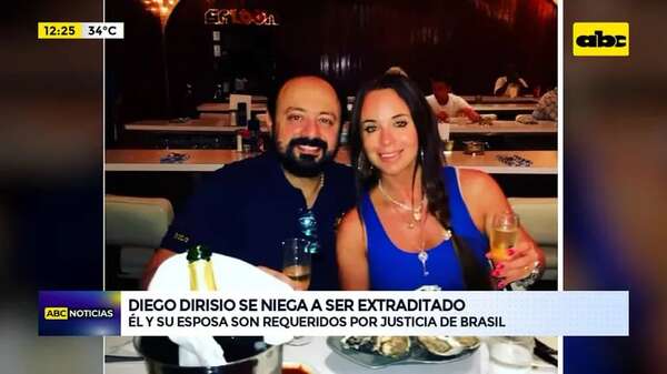 Video: Diego Dirisio se niega a ser extraditado - ABC Noticias - ABC Color