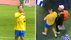 Versus / El polémico gesto de Cristiano Ronaldo luego de perder la Riyadh Season Cup
