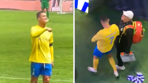 Versus / El polémico gesto de Cristiano Ronaldo luego de perder la Riyadh Season Cup