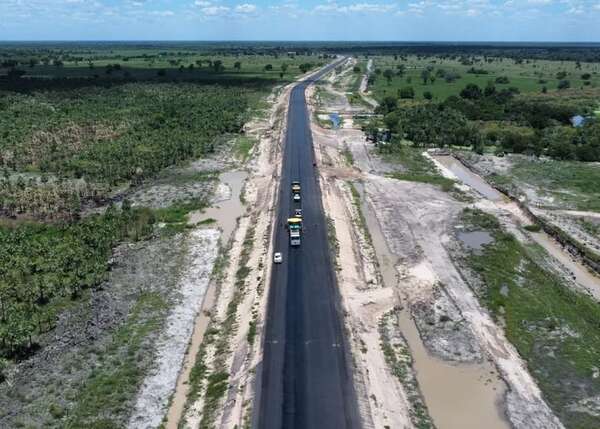 Ruta Transchaco: aceleran trabajos en el primer tramo para entregarlos en marzo - Noticias del Chaco - ABC Color