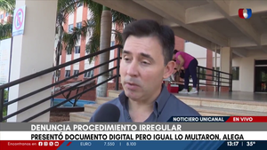 Patrulla Caminera fue denunciada por conductor por no aceptar documentos digitales - Unicanal