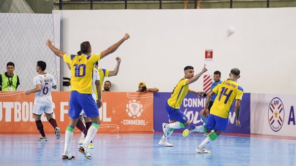 Brasil avanza a la final de la Copa América futsal