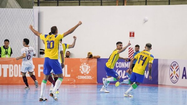Brasil avanza a la final de la Copa América futsal