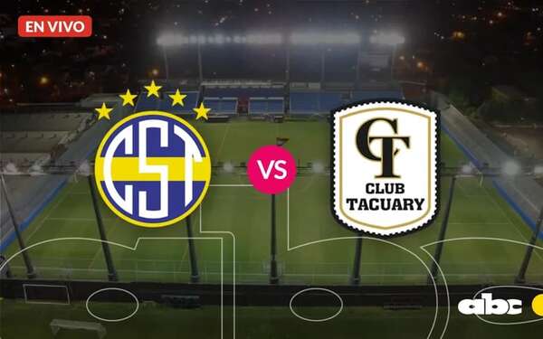 Sportivo Trinidense vs. Tacuary: Minuto a minuto - Fútbol - ABC Color
