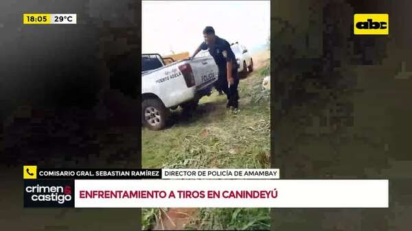 Indígenas armados emboscaron a policías: agentes fueron atacados en Canindeyú - Crimen y castigo - ABC Color