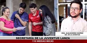 SECRETARÍA DE LA JUVENTUD LANZA 110 MEDIAS BECAS - Itapúa Noticias