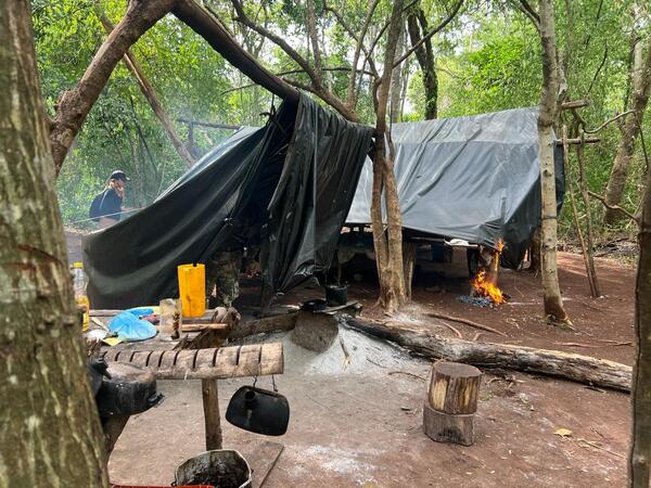 Sacan de circulación 18 toneladas de marihuana tras incursión rural en Amambay | 1000 Noticias