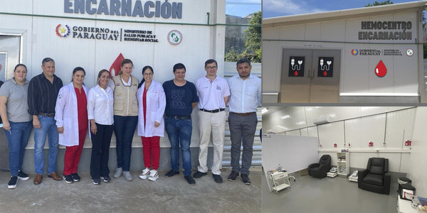 INAUGURACIÓN DEL HEMOCENTRO EN LA CIUDAD DE ENCARNACIÓN - Itapúa Noticias