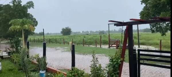 Lluvias superan los 200 milímetros en zonas de Fuerte Olimpo - Noticias del Chaco - ABC Color