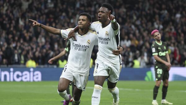 Vinícius desata un Real Madrid letal