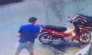 Ndaje por despecho habría quemado la moto de su ex