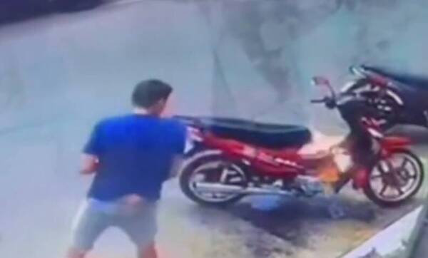 Ndaje por despecho habría quemado la moto de su ex
