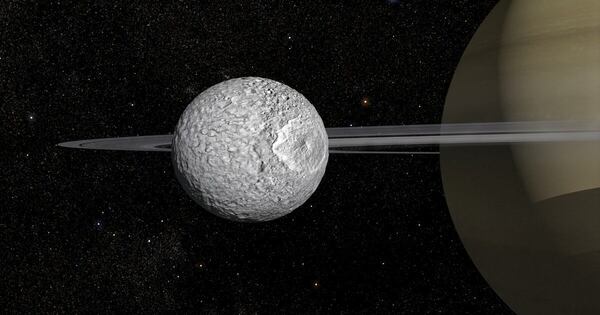 La Nación / Mimas, la luna de Saturno con un océano propicio para la vida