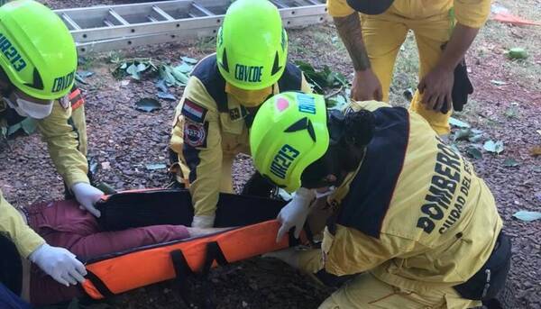 Accidente laboral: se cayó mientras podaba un árbol y quedó con serias lesiones
