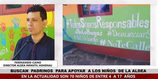 ALDEA INFANTIL DE HOHENAU BUSCA PADRINOS - Itapúa Noticias