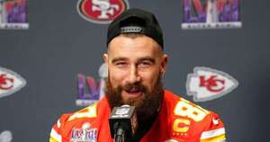 La Nación / Travis Kelce, bajo los focos de Taylor Swift