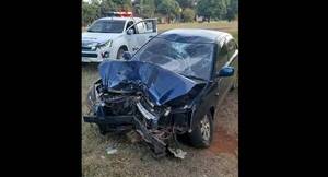 Joven motoca ñandereja en terrible accidente rutero
