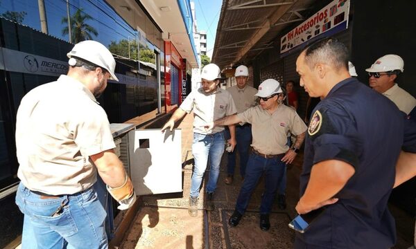 ANDE y Policía Nacional intensifican tareas para reforzar seguridad en línea subterránea