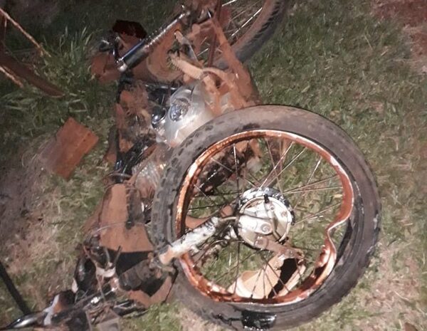 Frontal accidente en Hernandarias