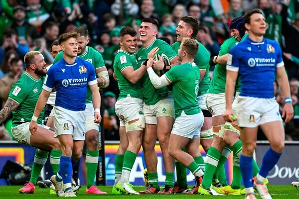 Versus / Irlanda aplasta a Italia para recuperar el liderato del Seis Naciones