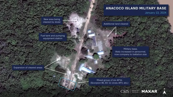 Tropas de Maduro se movilizan cerca de la frontera con Guyana