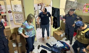 Allanan vivienda y recuperan parte de mercadería robada en microcentro de CDE