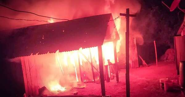 Diario HOY | Itapúa: hombre muere calcinado tras incendio en su vivienda