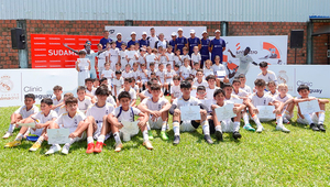 Ganaron todos: Más de 180 chicos se sintieron campeones con la Clínica de Entrenamiento de la Fundación Real Madrid