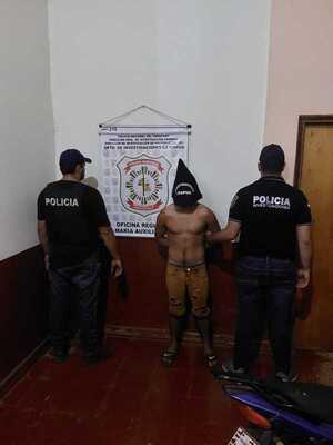 Recapturan a peligroso criminal que se había fugado de comisaría en Edelira