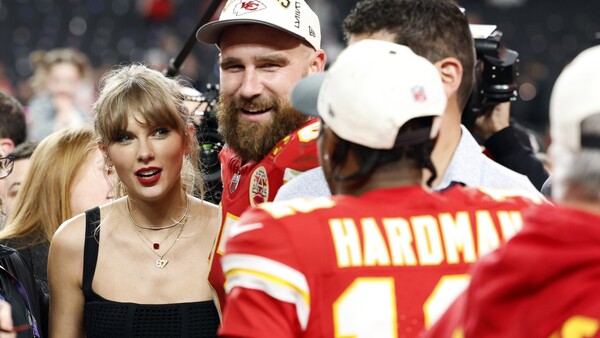 Taylor Swift y Travis Kelce reinan en el Super Bowl