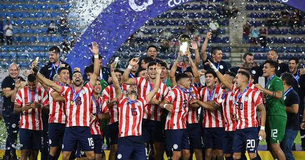 La Nación / Horacio Cartes felicita a la Albirroja Sub 23
