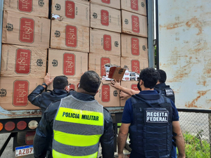 Cigarrillos encabezaron las requisas de la Receita Federal en el 2023 - La Clave