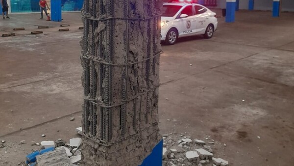 CDE: Policía no logra recabar elementos sobre daño de columna en shopping