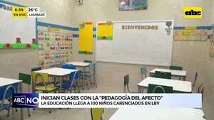 Video: Inician las clases en institución que ofrece alimentación y jornada completa - ABC Noticias - ABC Color