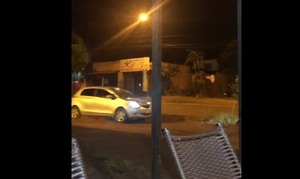 Borracho intentó atropellar a su ex pareja y golpeó a su ex suegro